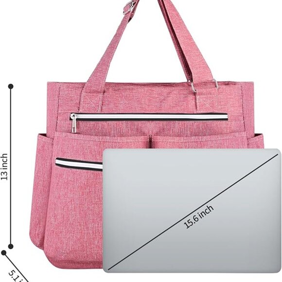 Tote bag for Women with Pockets - Picture 3 of 6